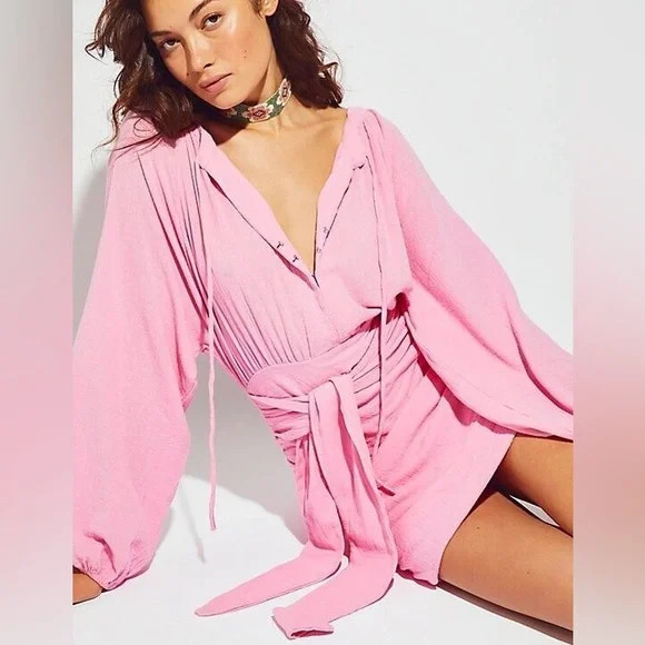 nwt free people the only one mini dress pink frosting | Poshmark