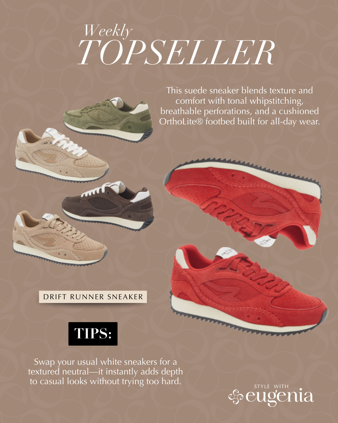 Client-tested, closet-approved. These neutral sneakers look good with everything. I’ve styled them for travel days, coffee runs, even casual client meetings. They just work. 

 #LTKGiftGuide #LTKHoliday #LTKootd