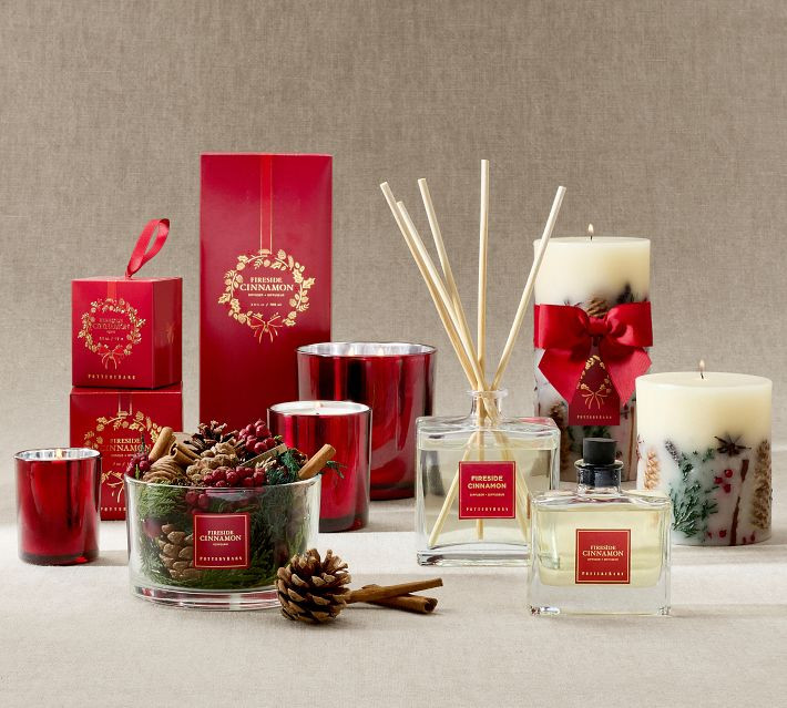 Fireside Cinnamon Homescent: Red: Small Potpourri | Pottery Barn (US)