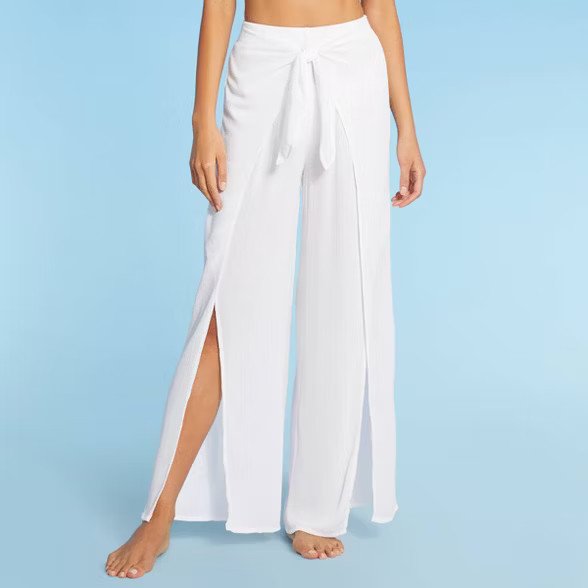 Women's Tie-Front Cover Up Pants - Kona Sol™ | Target