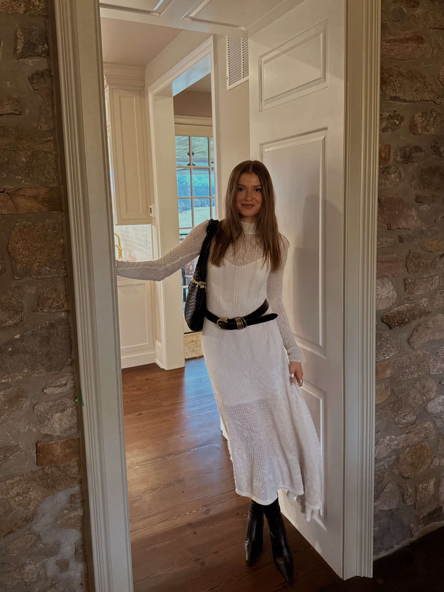 dress is a size XS from nuuly! 