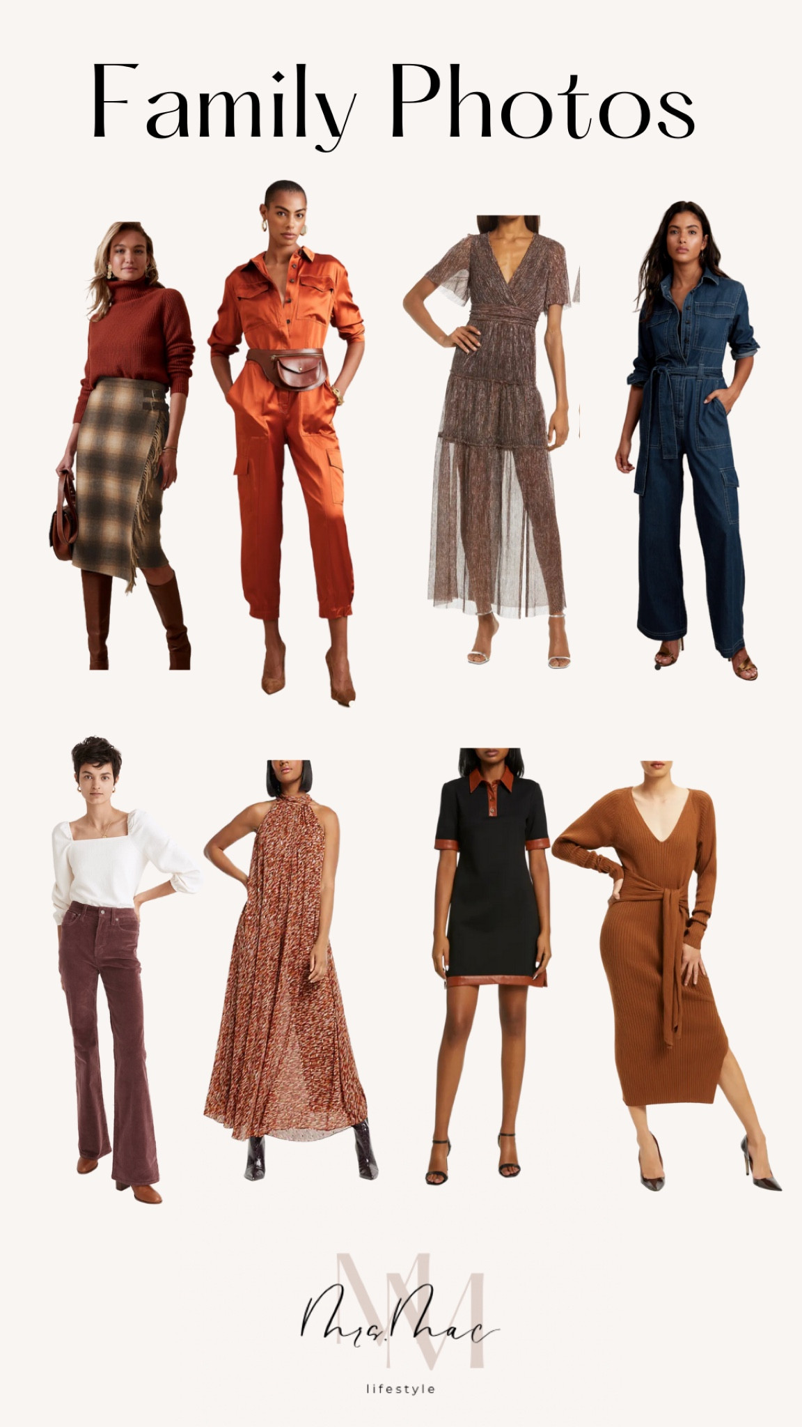 Family photos.
Fall.
Fall family photos.
Dresses.
Jumpsuits.
Corduroy.
Brown.
Orange.
Leather.
Fall floral.

#LTKfamily #LTKSeasonal