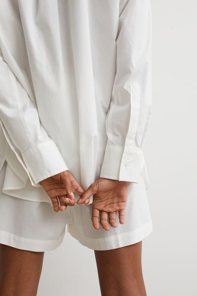 Cotton shirt | H&M (UK, MY, IN, SG, PH, TW, HK)