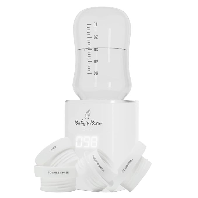 The Baby’s Brew 3.0 Portable Bottle Warmer Adapter Set, Breastmilk, Formula & Water Warmer, Sma... | Amazon (US)