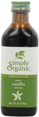 Simply Organic Pure Vanilla Extract Certified Organic, 4-Ounce Glass Bottle | Amazon (US)