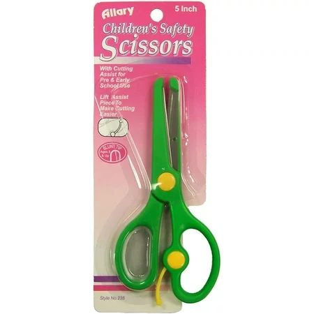 Allary 5 Inch, Children's Safety Scissors, Model #235 by Allary | Walmart (US)