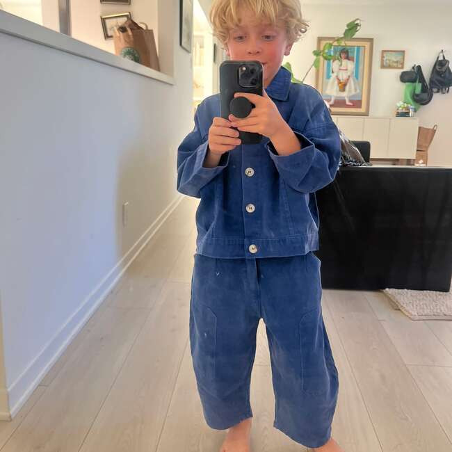 Blue Workwear Set, Blue | Maisonette