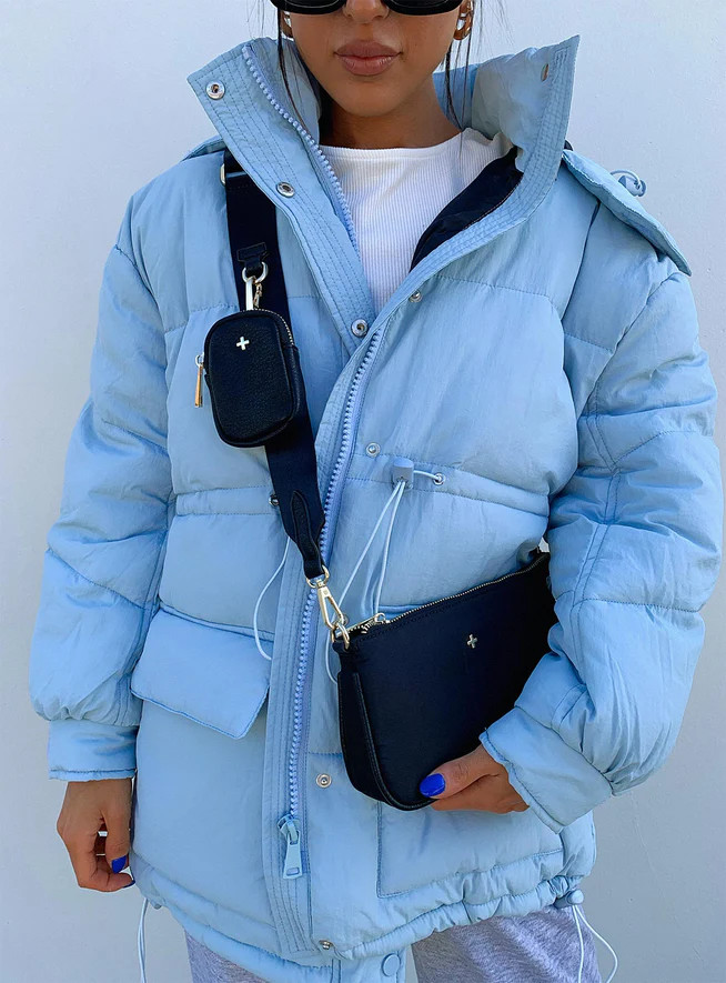 Peta & Jain Pheonix Black Nylon Bag | Princess Polly US