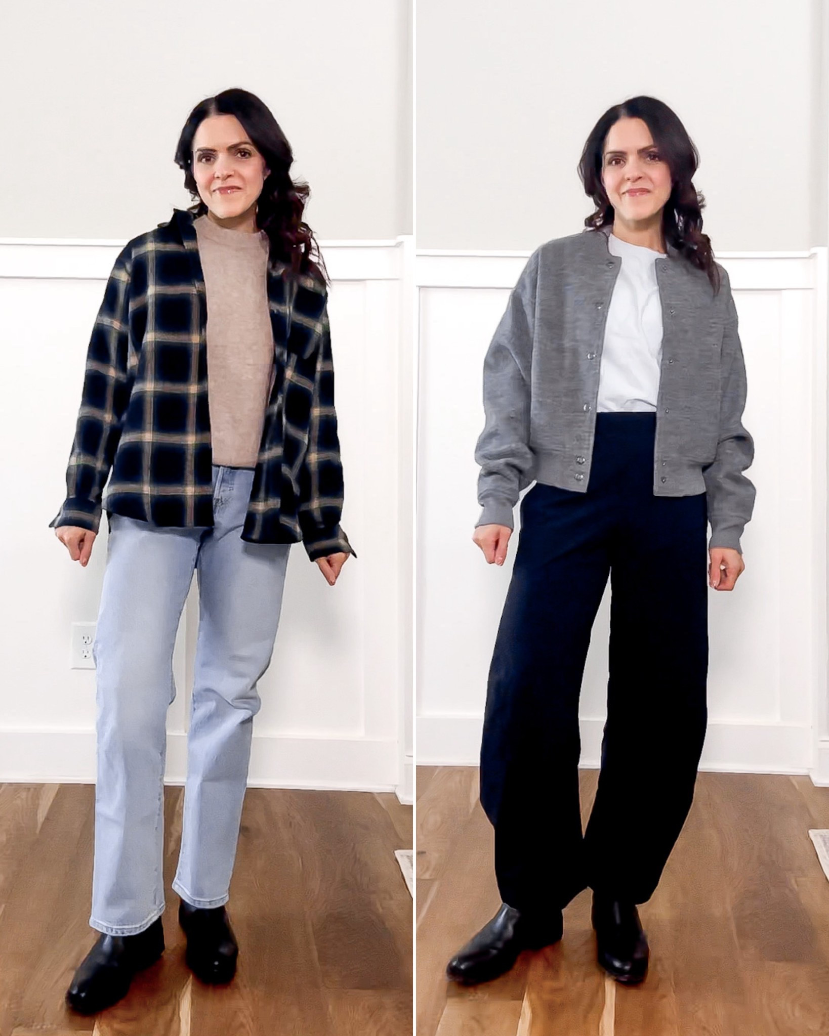 Ways to style lug Chelsea boots! Linked exact or similar if you want to recreate these looks! Boots are older from Able. 

@Levi's @Ruti @Madewell @SEZANE 

#stylechallenge #bootseason #nobuy 

#LTKootd #LTKgrwm