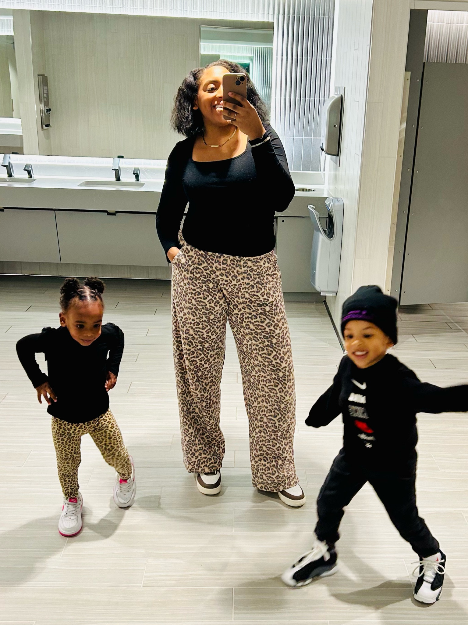 Love these leopard trousers! They are the perfect travel pant, they feel like sweats!  

#LTKFamily #LTKShoeCrush #LTKKids