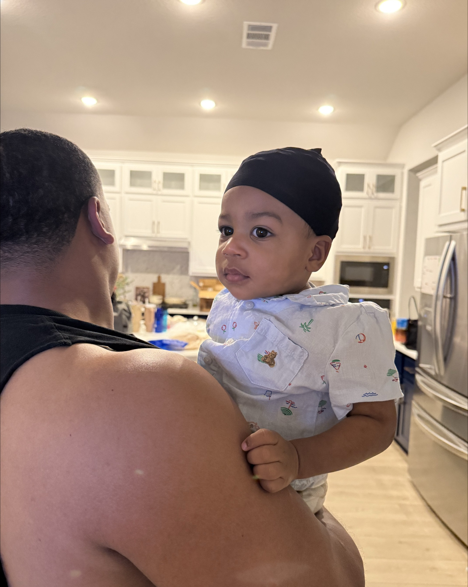 Wave cap to protect the curls for picture day!

#LTKBaby #LTKmomlife #LTKKids