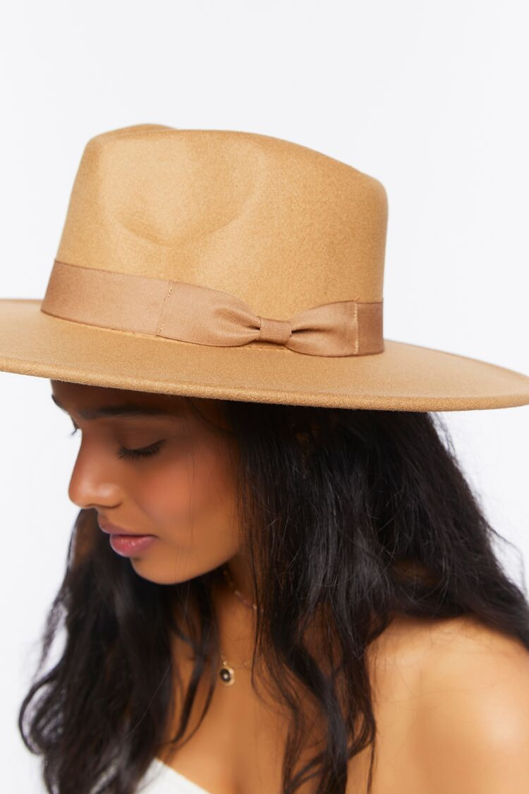 Ribbon-Trim Fedora | Forever 21 (US)