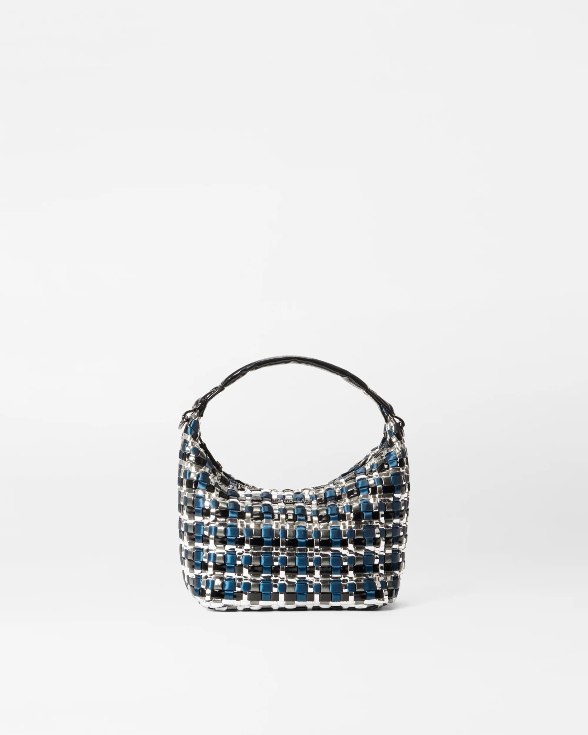 MZ Wallace Midnight Woven Woven Mini Hobo | MZ Wallace