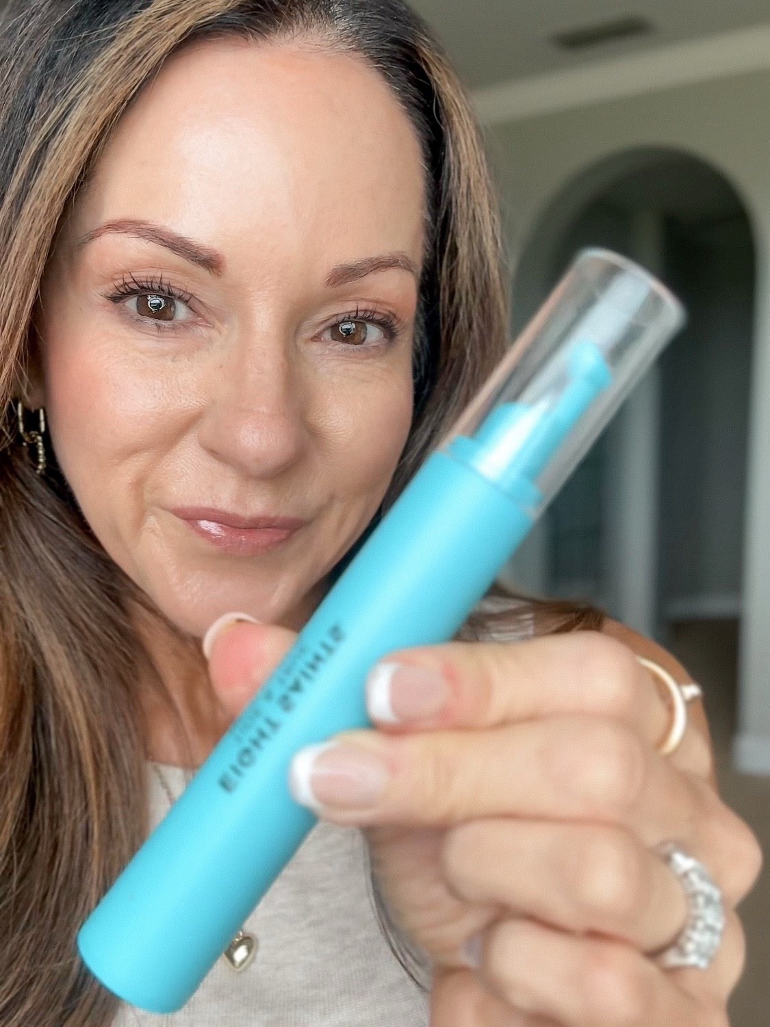 Save 20% code BRIGHTEYES20 thru 4/30  I love this serum! It is fantastic for mature eyes! I use it in the morning instead of using an eye cream, which can pill and cake underneath makeup. This works fantastic!

Multi-purpose formula that strengthens the skin barrier, smooths fine lines, alleviates under-eye puffiness, and reduces dark circles.
Cooling roller ball applicator that stimulates circulation, helps depuff, and ensures effortless, mess-free application.
Lightweight gel texture absorbs quickly without stickiness. Can be layered under any of our eye creams.
Creates a smooth base that layers beautifully under makeup with no pilling.
This is a naturally scented product.
@Eight Saints

#LTKBeauty #LTKselfcare #LTKOver40