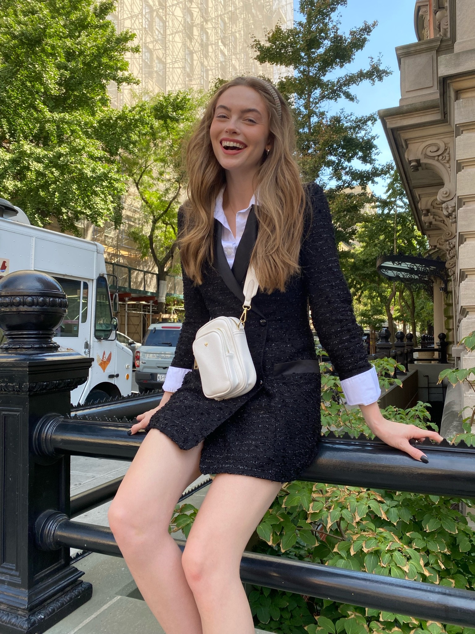 Blair Waldorf spotted wearing a little black dress from Revolve 👀✨ 

#LTKstyletip #LTKtravel #LTKworkwear