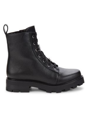 Karl Lagerfeld Paris Monica Combat Boots on SALE | Saks OFF 5TH | Saks Fifth Avenue OFF 5TH