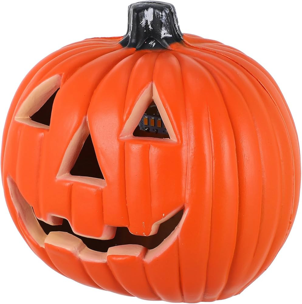 1pcs Halloween Light up Jack-o Lantern,Halloween Pumpkin Lantern Decorations with LED Light for I... | Amazon (US)