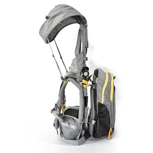 OE Shoulder Hiking Carrier For Child and Toddler 1- 4 years old with Detachable Backpack and Sunshade, Foldable Frame, Compact, Perfect for Day Hiking | Amazon (US)