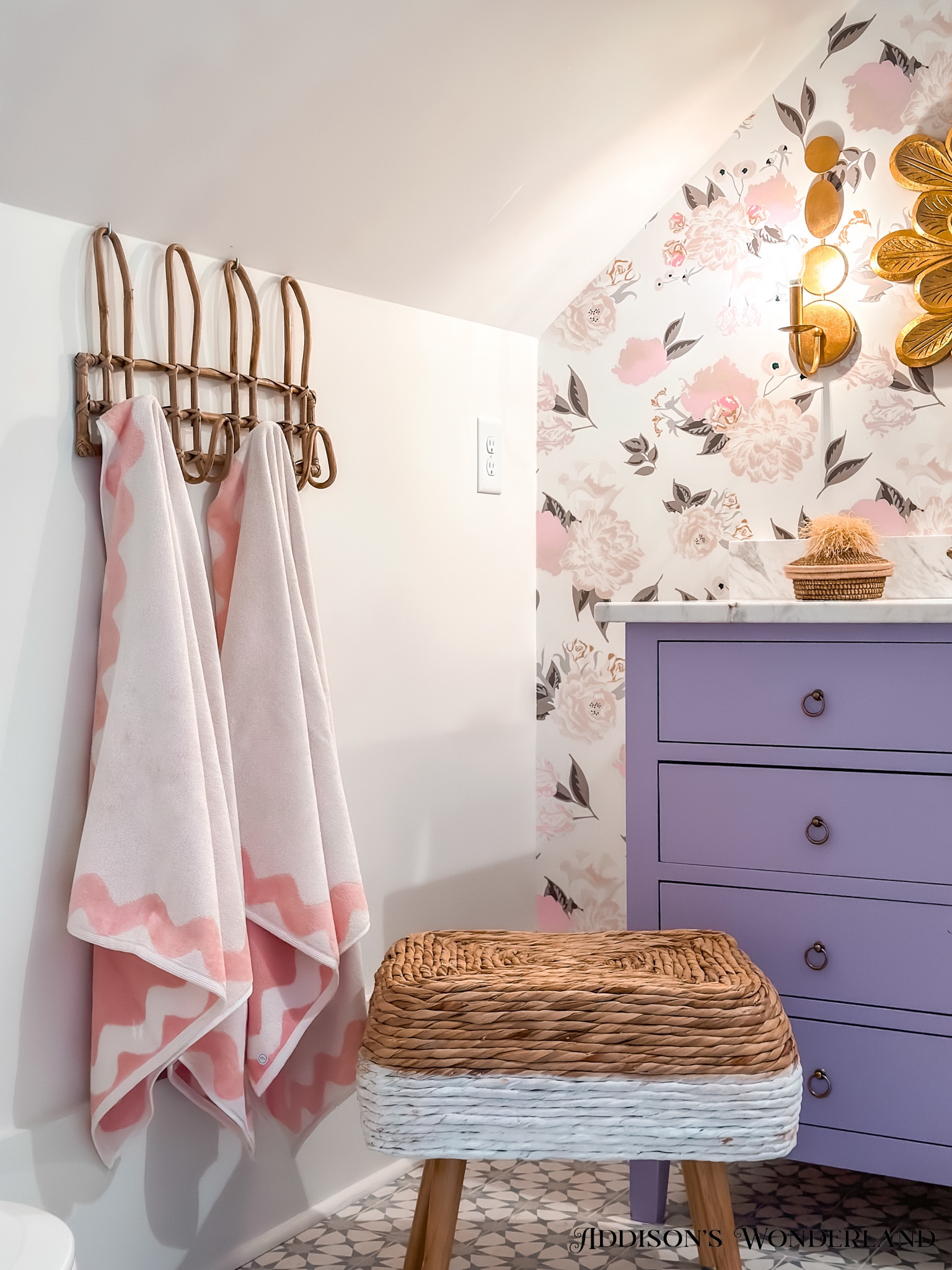 Winnie’s Tween Bathroom 💜 

#LTKkids #LTKhome #LTKfamily