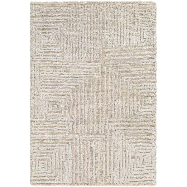 Matthews Taupe Hand-Knotted Area Rug | Wayfair North America