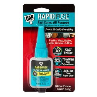 RapidFuse 0.85 oz. Clear All-Purpose Adhesive (6-Pack) | The Home Depot