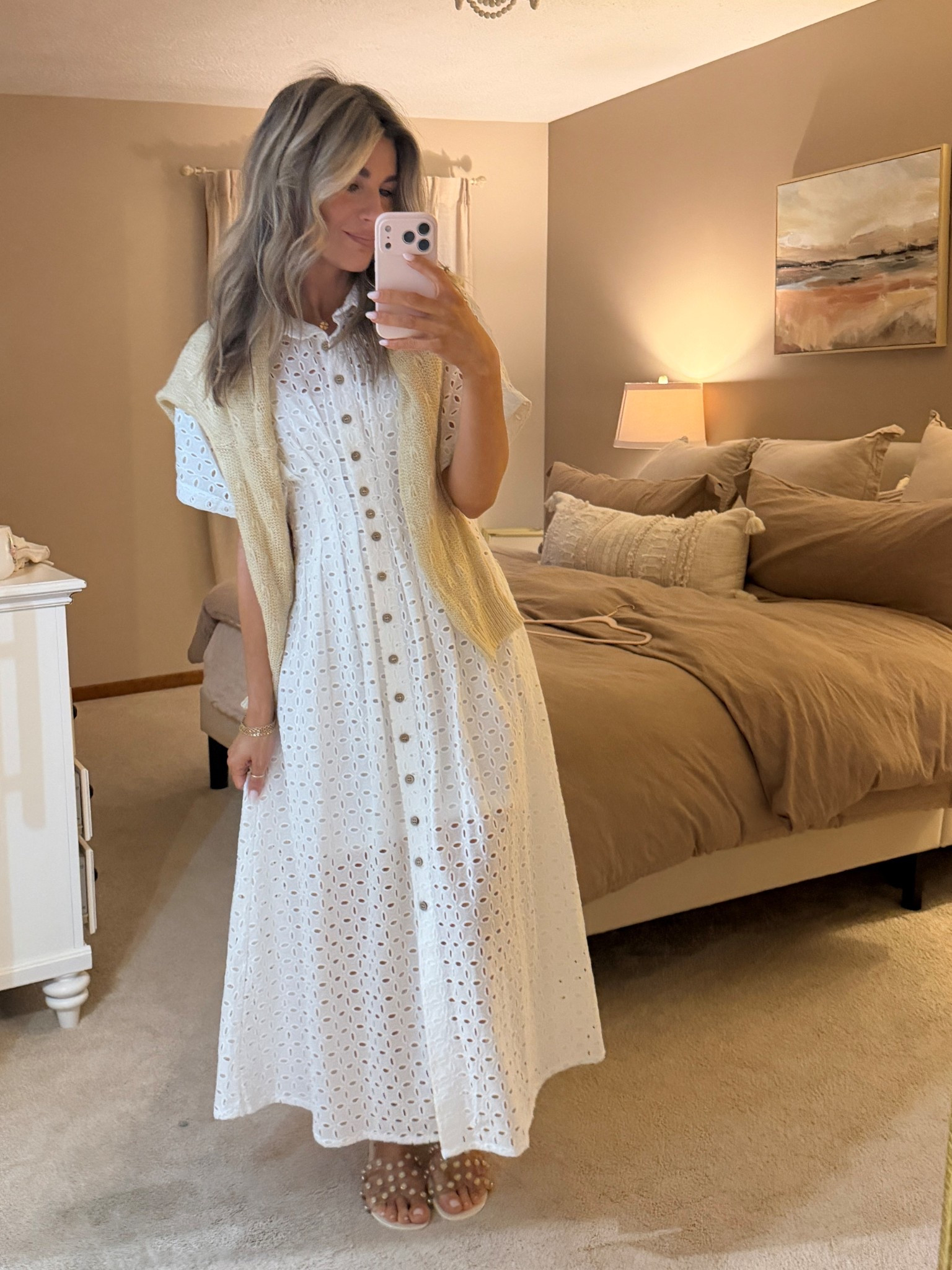 Prettiest white dress 🤍 