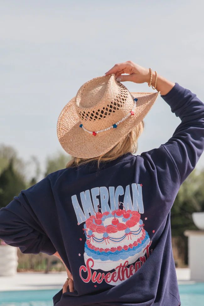 Red, White, and Blue Patriotic Cowboy Hat | Pink Lily