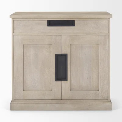 Lemcke Solid Wood 2 - Door Accent Cabinet | Wayfair North America