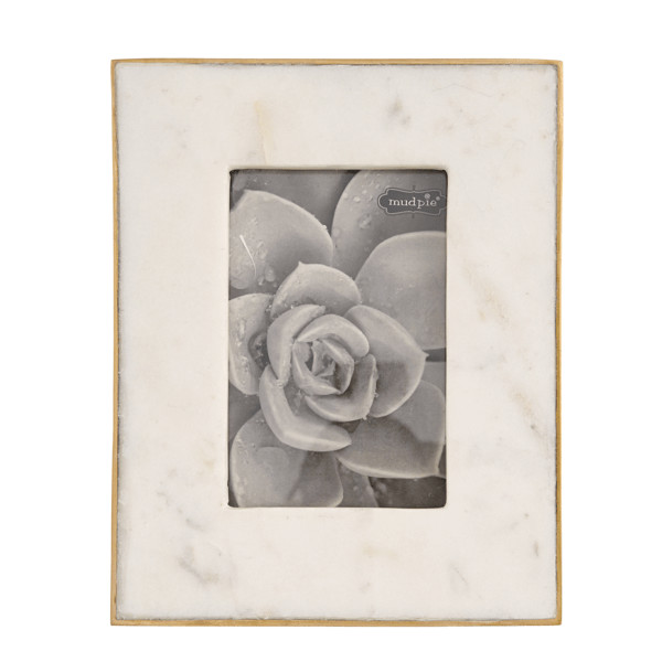 5" x 7" Marble Picture Frame | Mud Pie