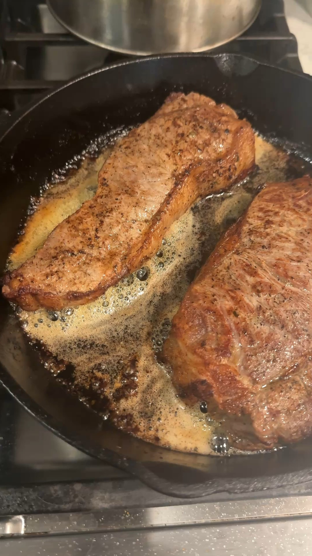 My cast iron provides the perfect sear for my steaks every time. A kitchen must have.

Cooking, cookware, cast iron pan, cast iron cooking, cooking steaks, perfect steaks, my strip steaks, steak dinnerr

#LTKdayinmylife #LTKHome #LTKfoodie