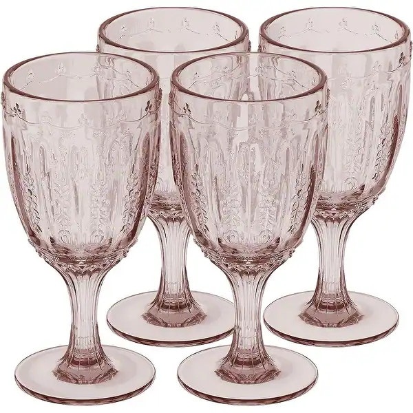Elle Decor Colored Wine Goblets Set of 4 - 10 oz. - Bed Bath & Beyond - 38285242 | Bed Bath & Beyond
