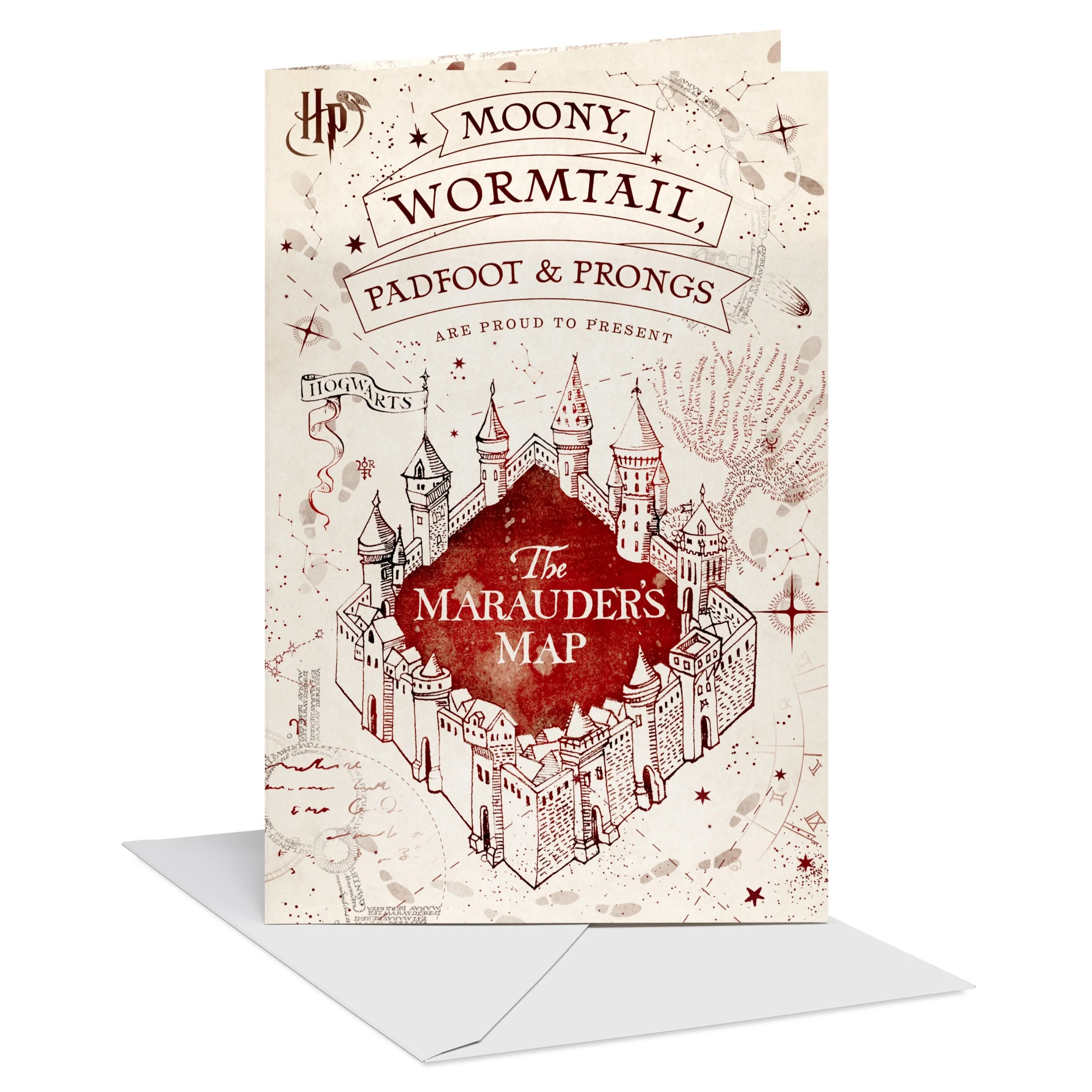 American Greetings Harry Potter Birthday Card for Kids (Marauder's Map Adventure) | Walmart (US)