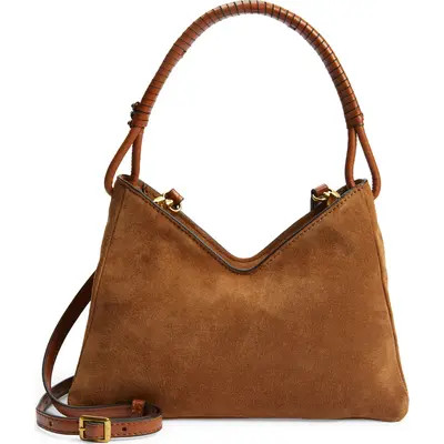 STAUD Valerie Shoulder Bag in Blue Hydrangea at Nordstrom | Nordstrom