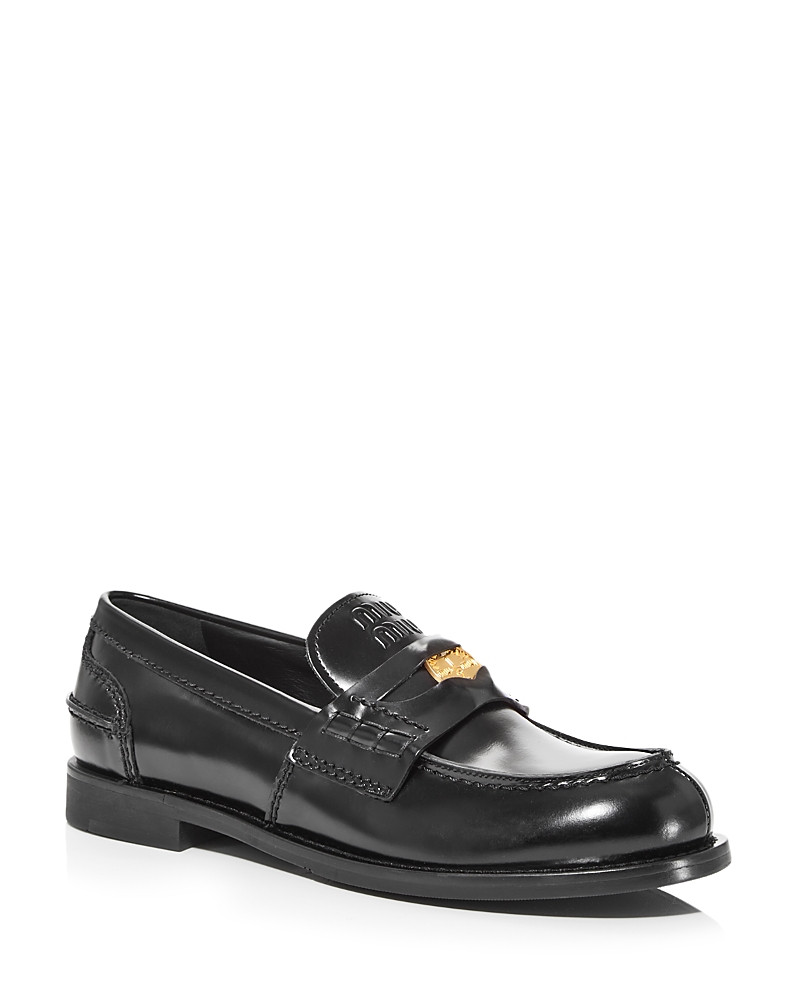 Miu Miu Women's Penny Coin Loafers | Bloomingdale's (US)