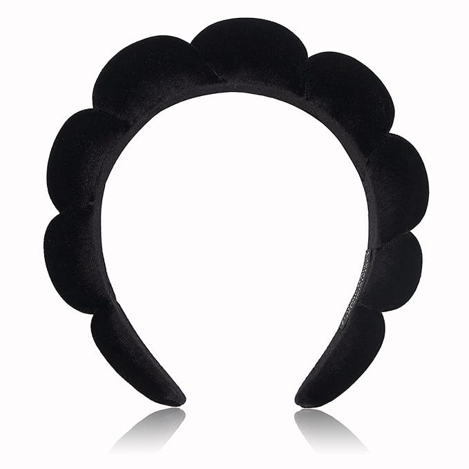 Ayesha Spa Headband for Women Sponge Headband for Washing Face Clouds Soft Hairband Makeup Headba... | Amazon (US)