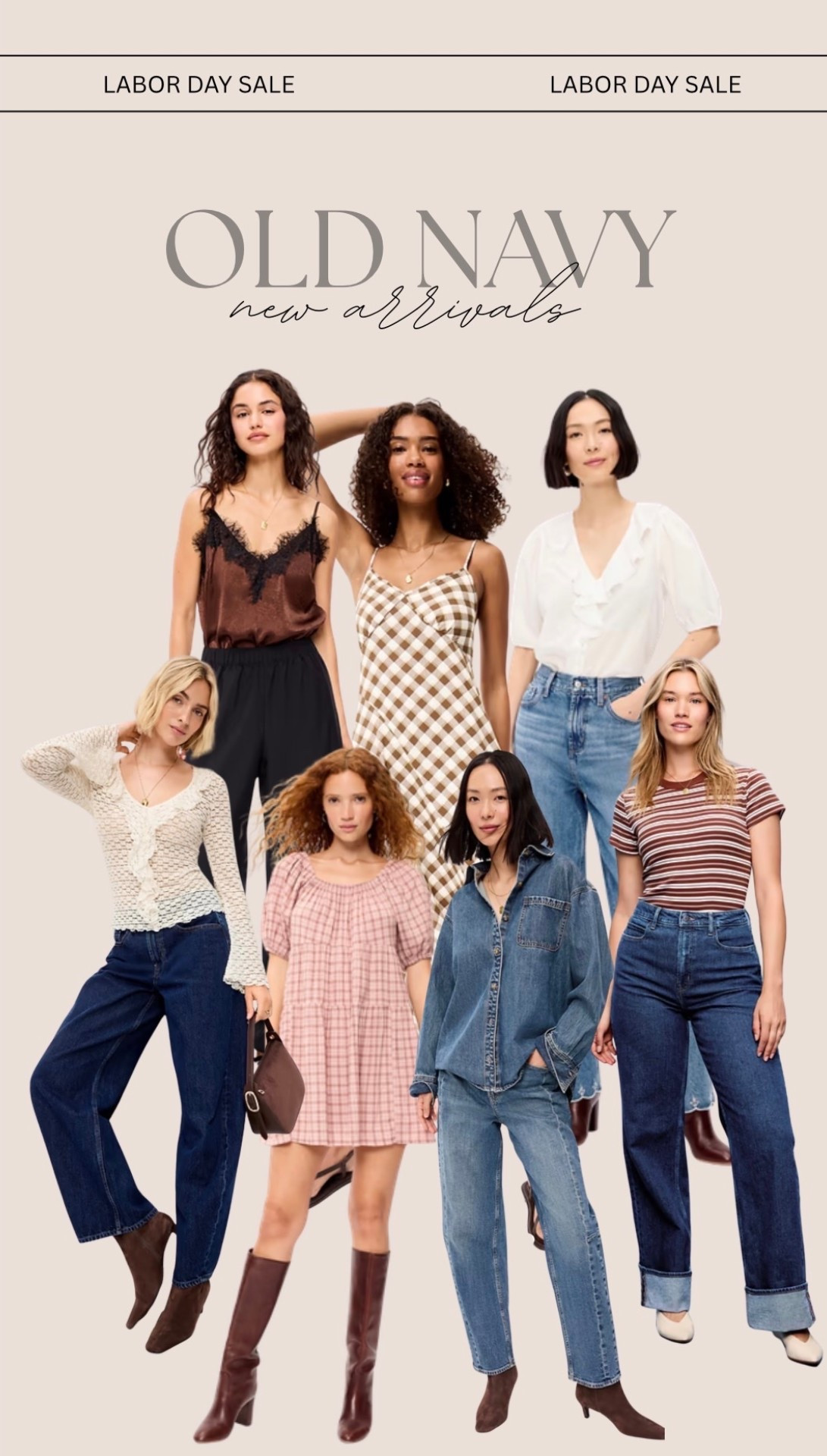 Old navy top picks 50% off Labor Day sale! 

#labordaysale #oldnavy #oldnavysale #oldnavystyle #momstyle #petitestyle #fallstyle #falloutfits #topsellers #oldnavyfinds #denimoutfits #plaiddresses #stripedtop #cardigan #barreljeans #boots #fallflats #jeansunder50 #outfitsunder100 #affordablestyle #fallfinds #falloutfitideas

#LTKSaleAlert #LTKPetite #LTKSeasonal