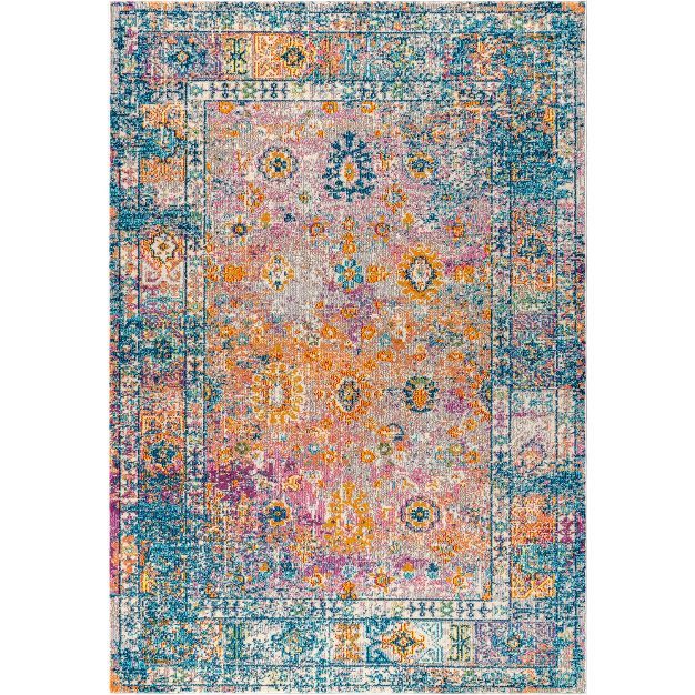 Bohemian FLAIR Boho Vintage Faded Area Rug | Target