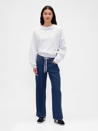 Low Rise Drawcord '90s Loose Jeans | Gap (US)