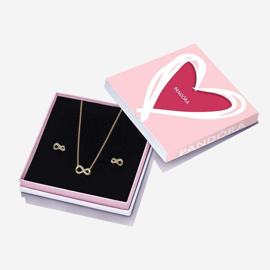 Sparkling Infinity Jewelry Gift Set | Pandora (US)
