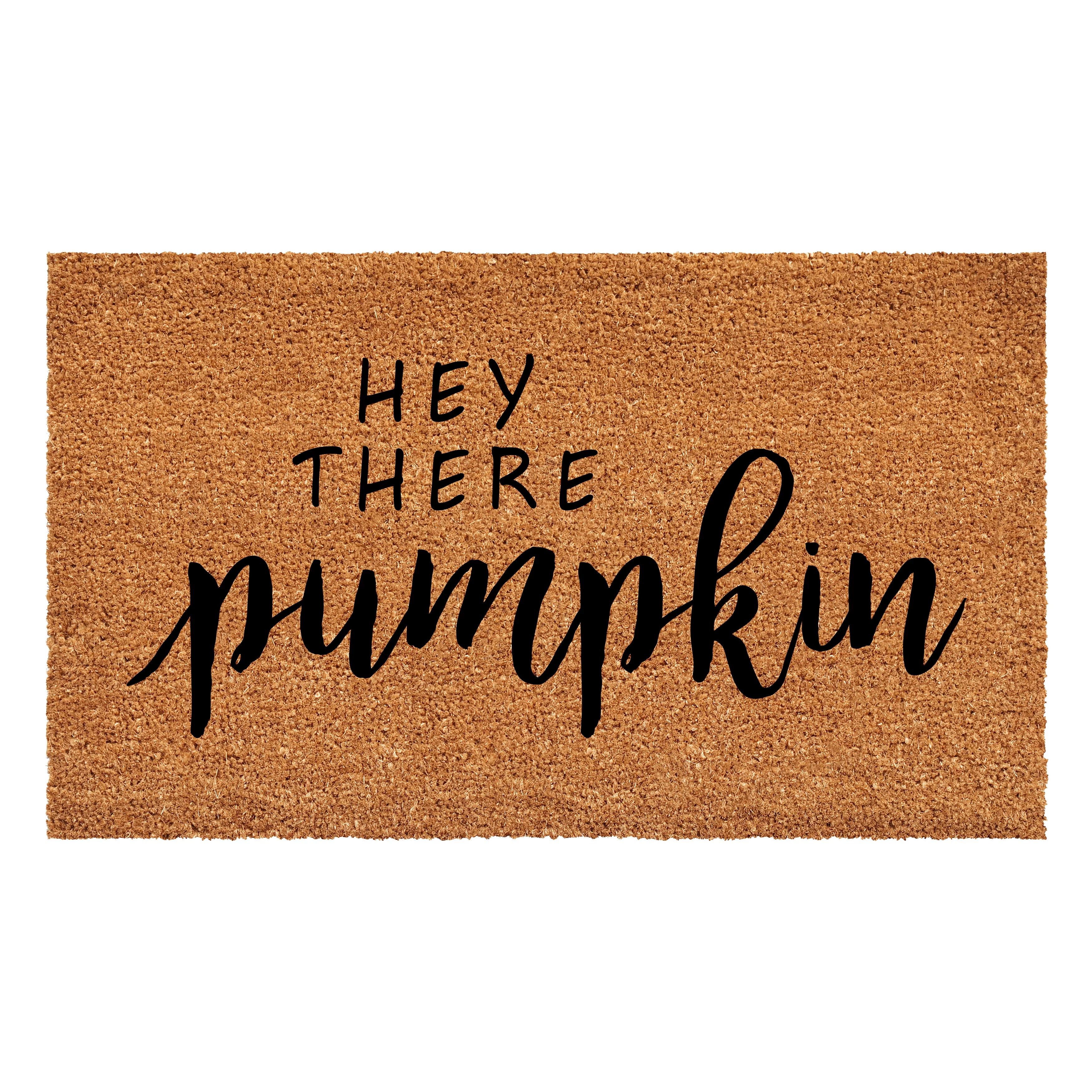 Calloway Mills Hey There Pumpkin Doormat, 17" x 29" | Walmart (US)