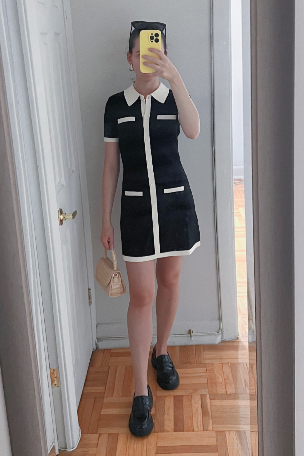 Fall outfit, outfit, dress, wedding outfit, Parisian outfit, model off duty, loafers, fall outfits, outfit ideas, back to school outfits, fashion week, fall fashion, fashion trends, college outfit 

#LTKNYFW #LTKFindsUnder100 #LTKWorkwear