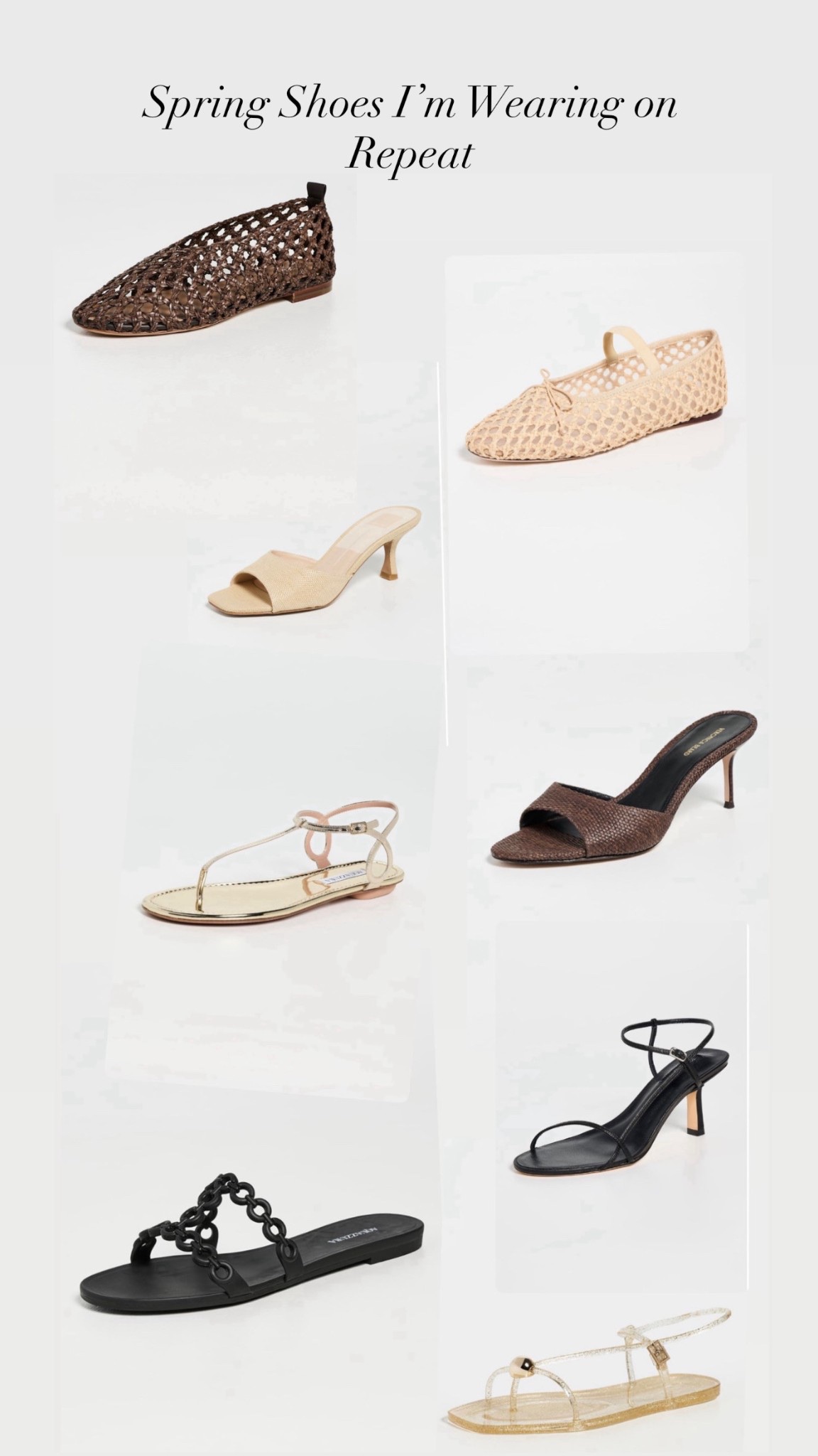 My fave spring shoes 

#LTKSeasonal