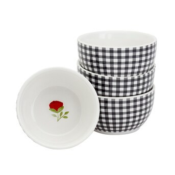 DOLLY PARTON 4 -Piece Multi-color Stoneware Dinnerware | Lowe's