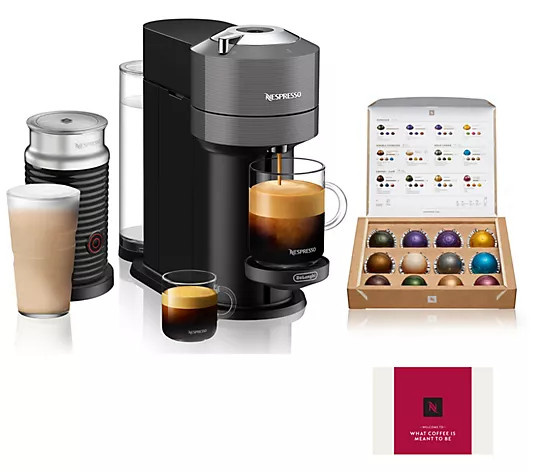 Nespresso Vertuo Next Coffee/Espresso Maker w Frother and Voucher | QVC