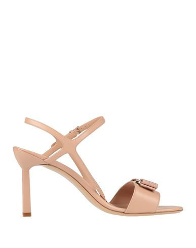 Ferragamo Woman Sandals Blush Size 10.5 Lambskin | YOOX (US)