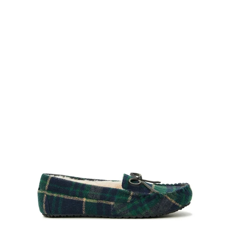 JOYSPUN WOMEN'S PLAID MOCCASIN | Walmart (US)