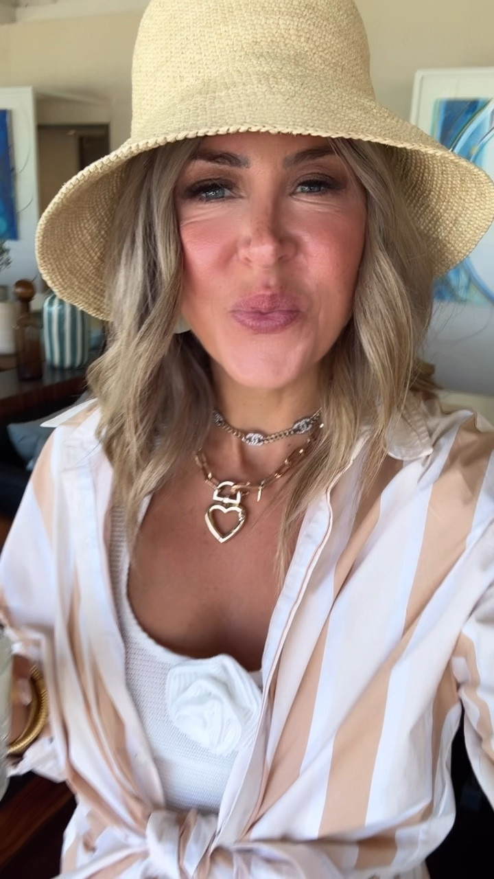 My matching set is 40% off! Linking my bucket hat, jewelry, and shoes as well! 

#LTKOver40 #LTKVideo #LTKSeasonal