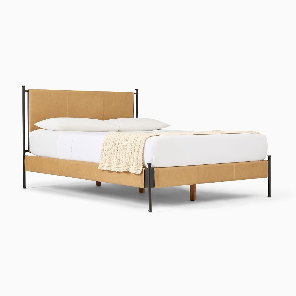 Sintra Leather Bed | West Elm (US)