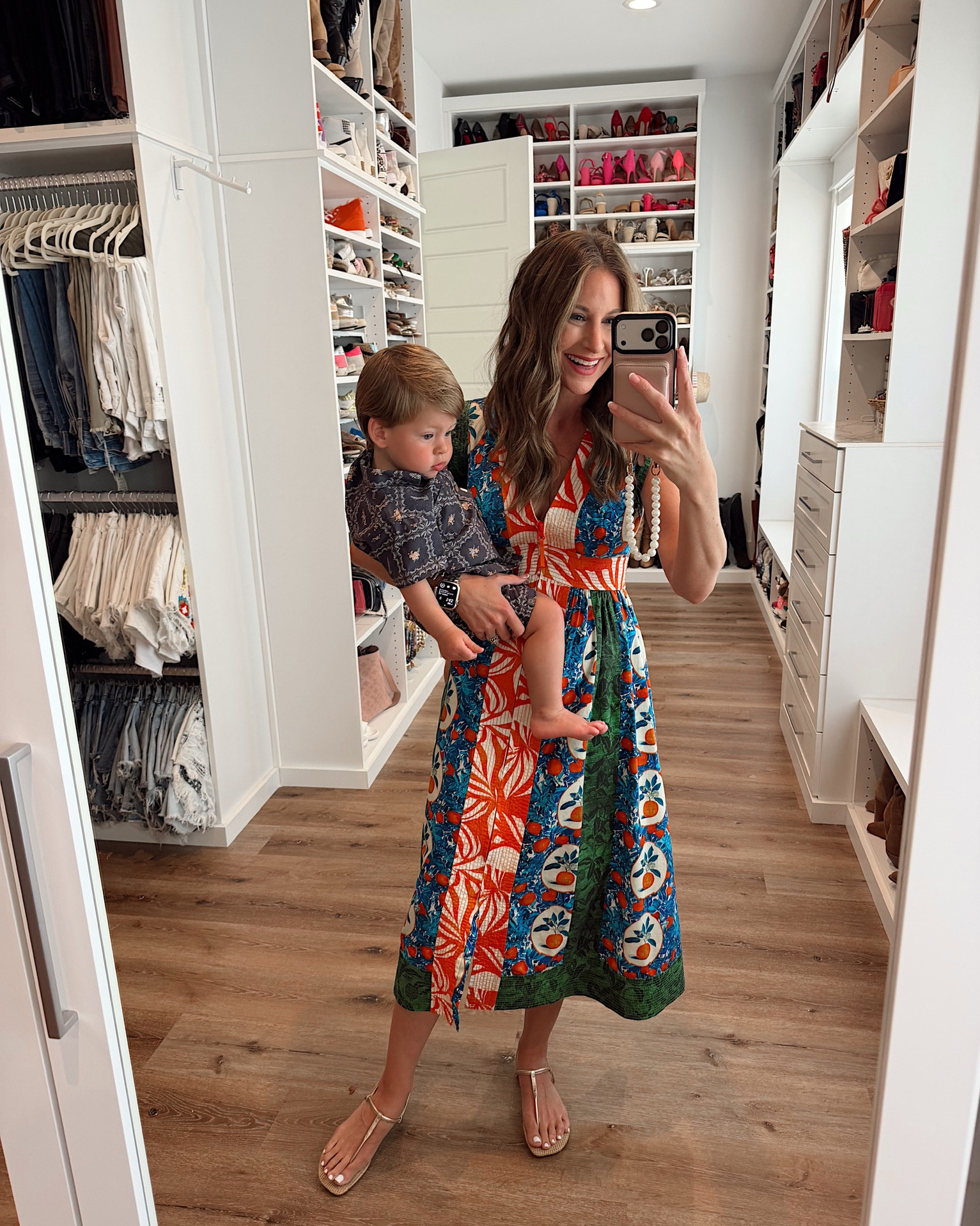 Mommy and Storm ootids! I’m in a size 4 dress, sandals and accessories - fits tts. Storms outfit is Walmart! 

#LTKmomlife #LTKKids #LTKSeasonal