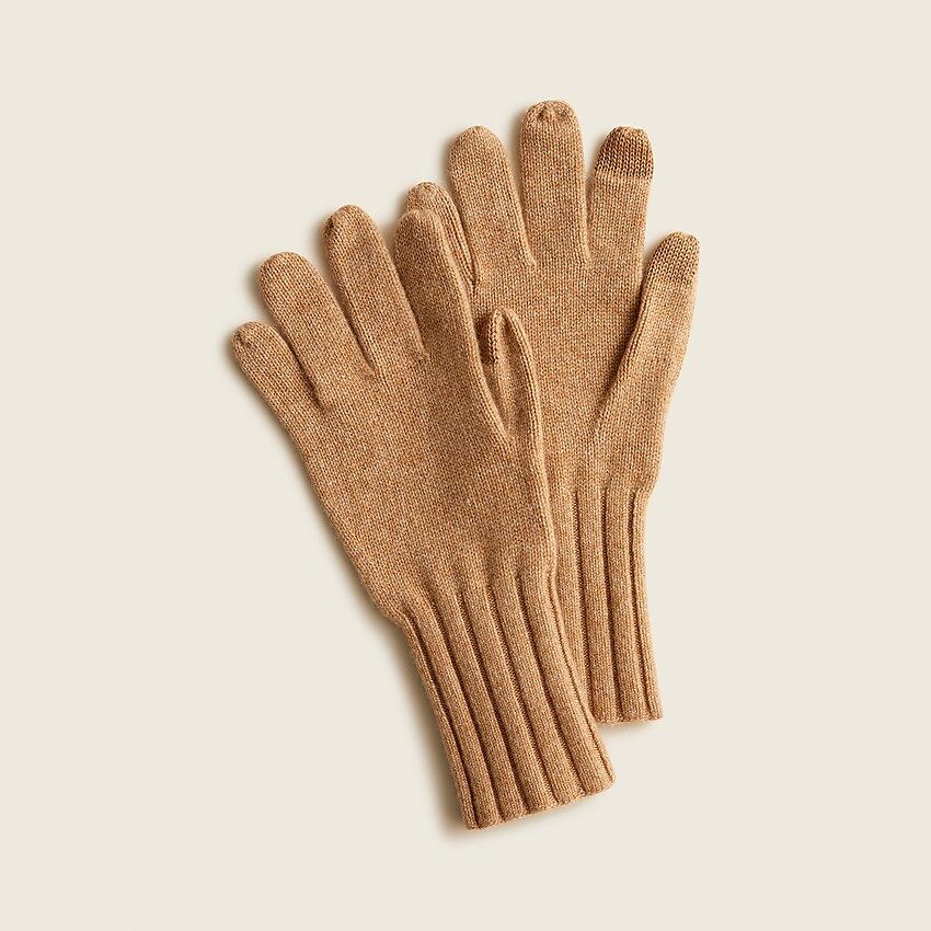 Cashmere touch-screen gloves | J.Crew US